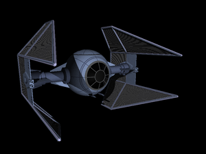 PovrayObjectStarwarsTieInterceptor.png